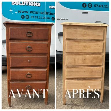 Aérogommage meuble Strasbourg